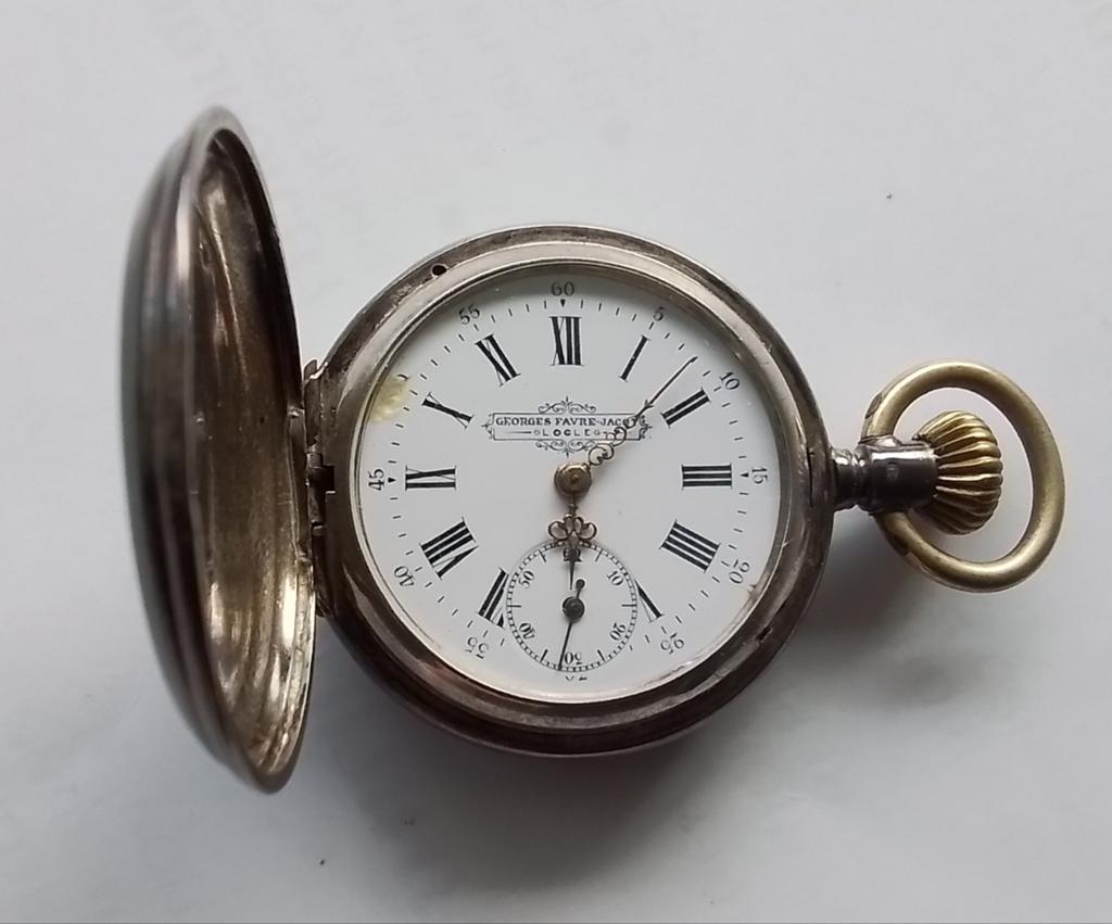 Georges Favre-Jacot (Zenith) Zwitsers zakhorloge Opknapper!, Overige merken, Zakhorloge, Verzenden, 1900 tot 1930