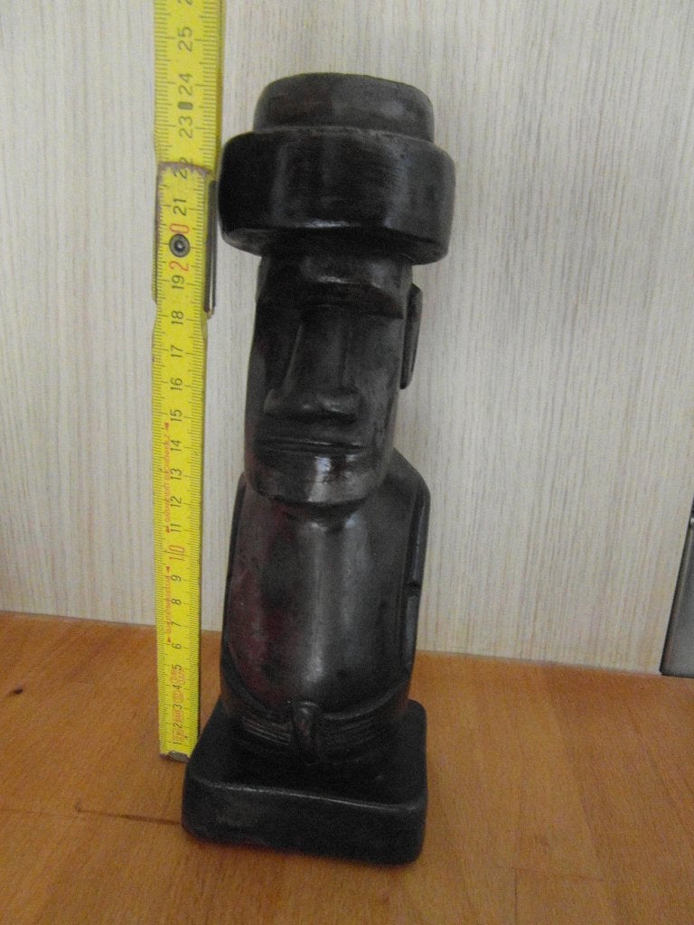 Beeld Paaseiland van hout, Ophalen of Verzenden