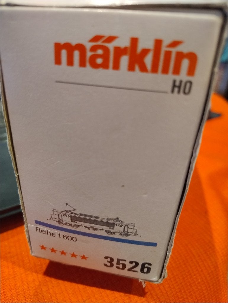 Märklin 3526 – NS 1650 "Den Haag" – Digitaal Upgrade 60760, Wisselstroom, Gebruikt, Locomotief, Ophalen of Verzenden