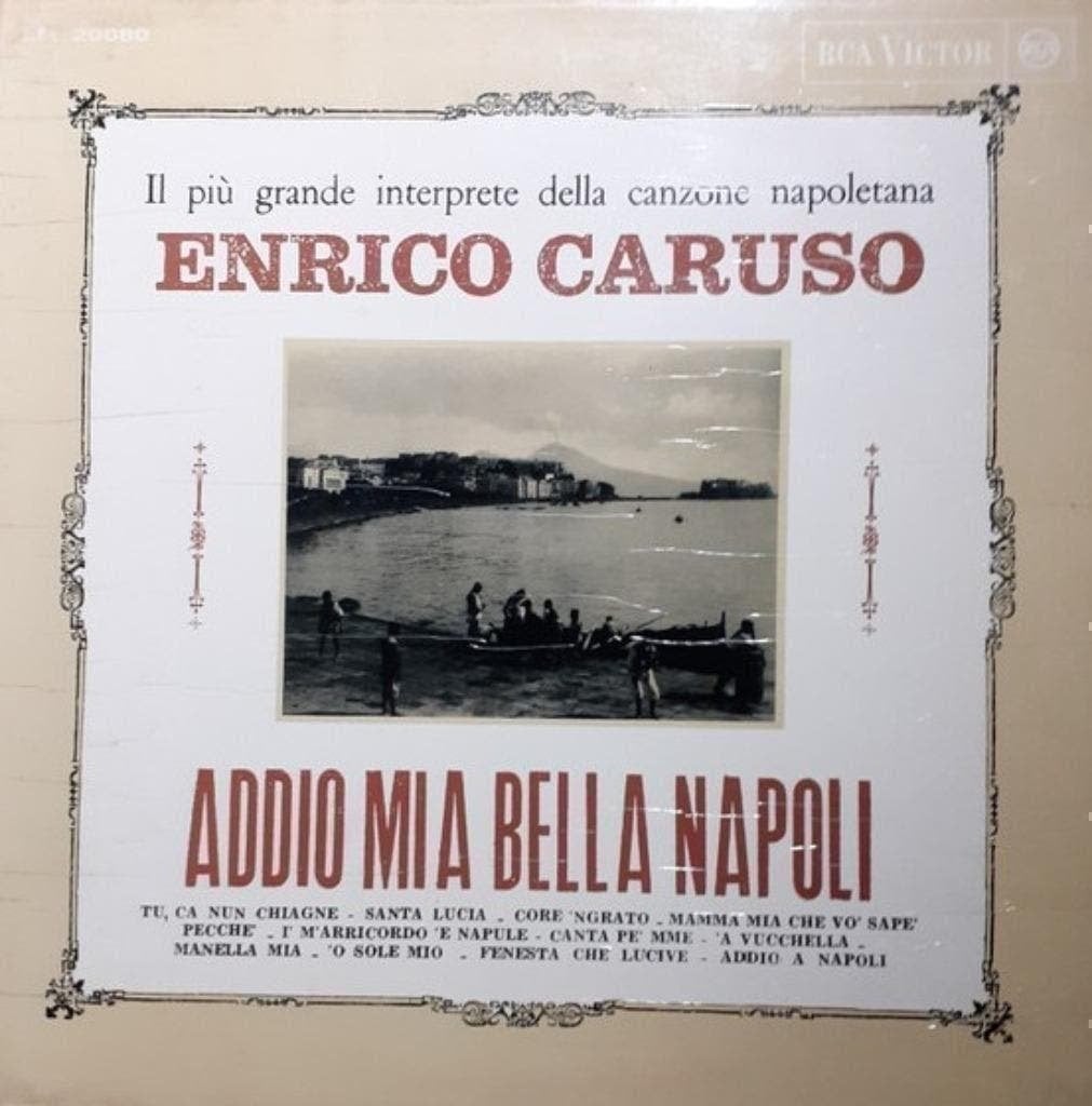 Enrico Caruso – Addio Mia Bella Napoli  , Kamermuziek, Ophalen of Verzenden, Zo goed als nieuw, 12 inch