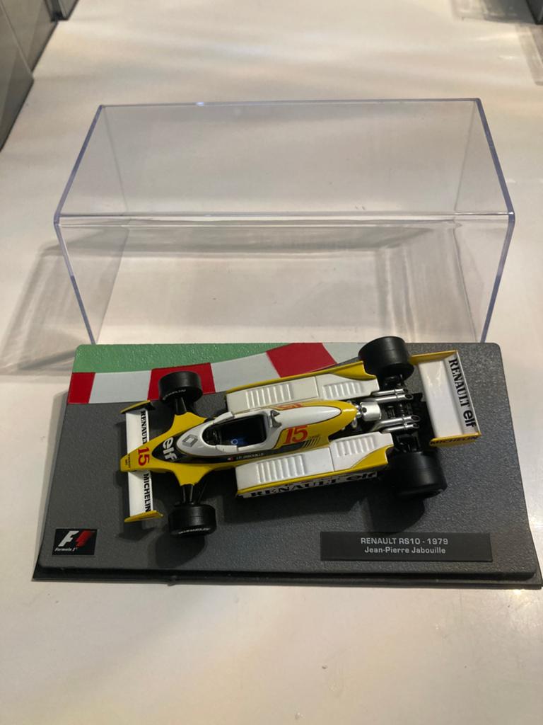Renault rs10-1979 jean-pierre jabouille 1/43, Hobby en Vrije tijd, Modelauto's | 1:43, Ophalen of Verzenden, Nieuw, Auto