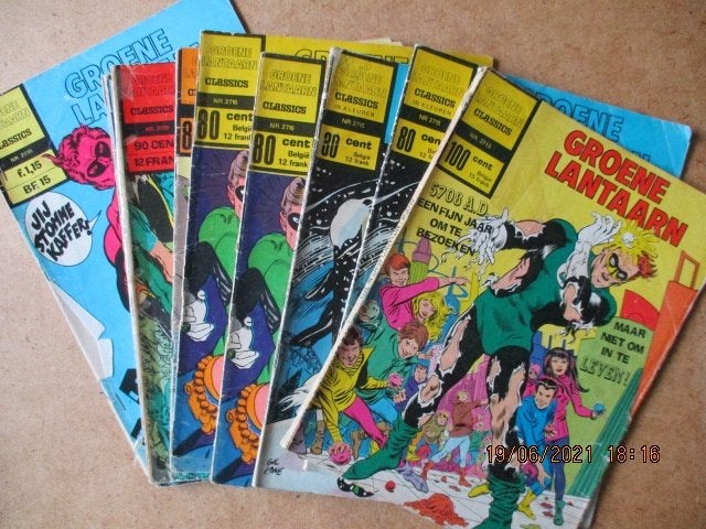 adv4441 groene lantaarn, Boeken, Eén comic, Ophalen, Gelezen, Overige gebieden
