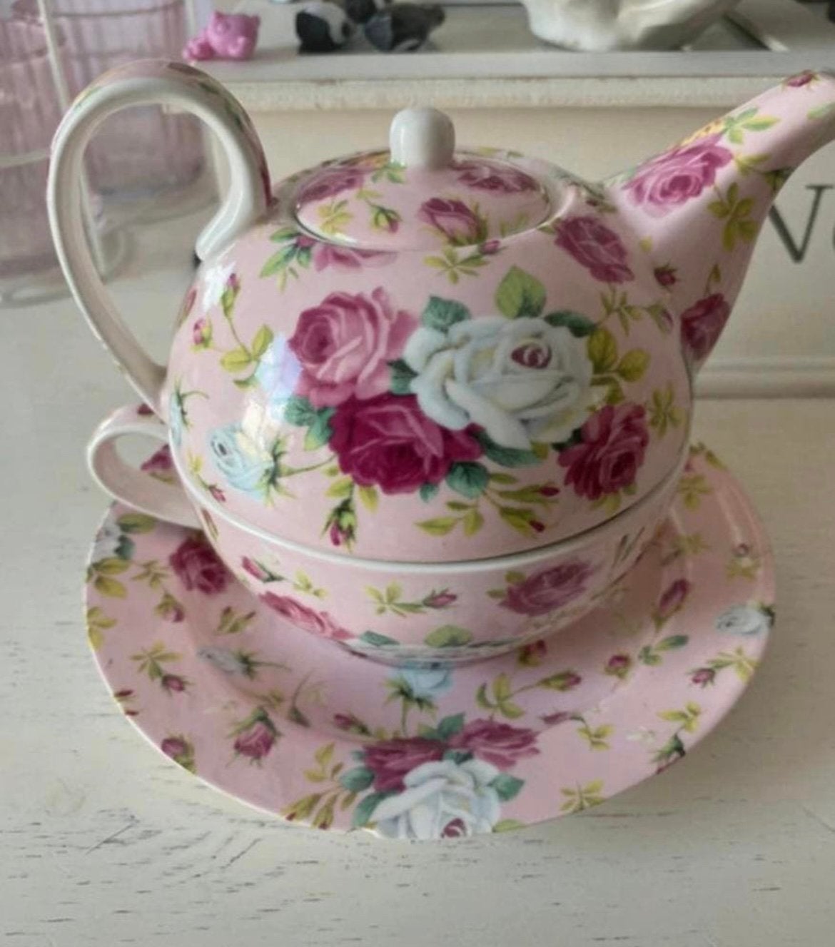 Theepot met kopje, Ophalen of Verzenden