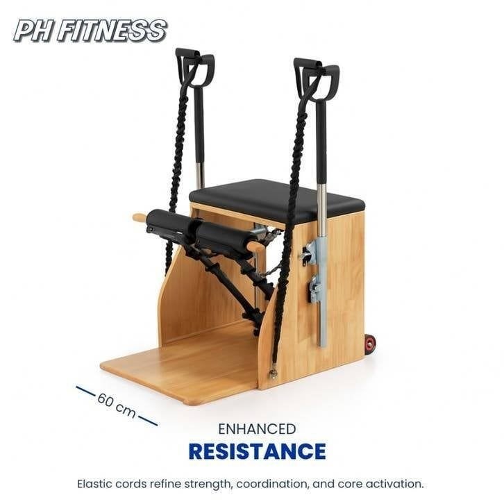 PH Fitness Pilates Wunda Chair - Studio Apparatuur, Support@phfitness.nl, Nieuw, Ophalen of Verzenden, Zurichstraat 20, 6135 LP Sittard, Nederland