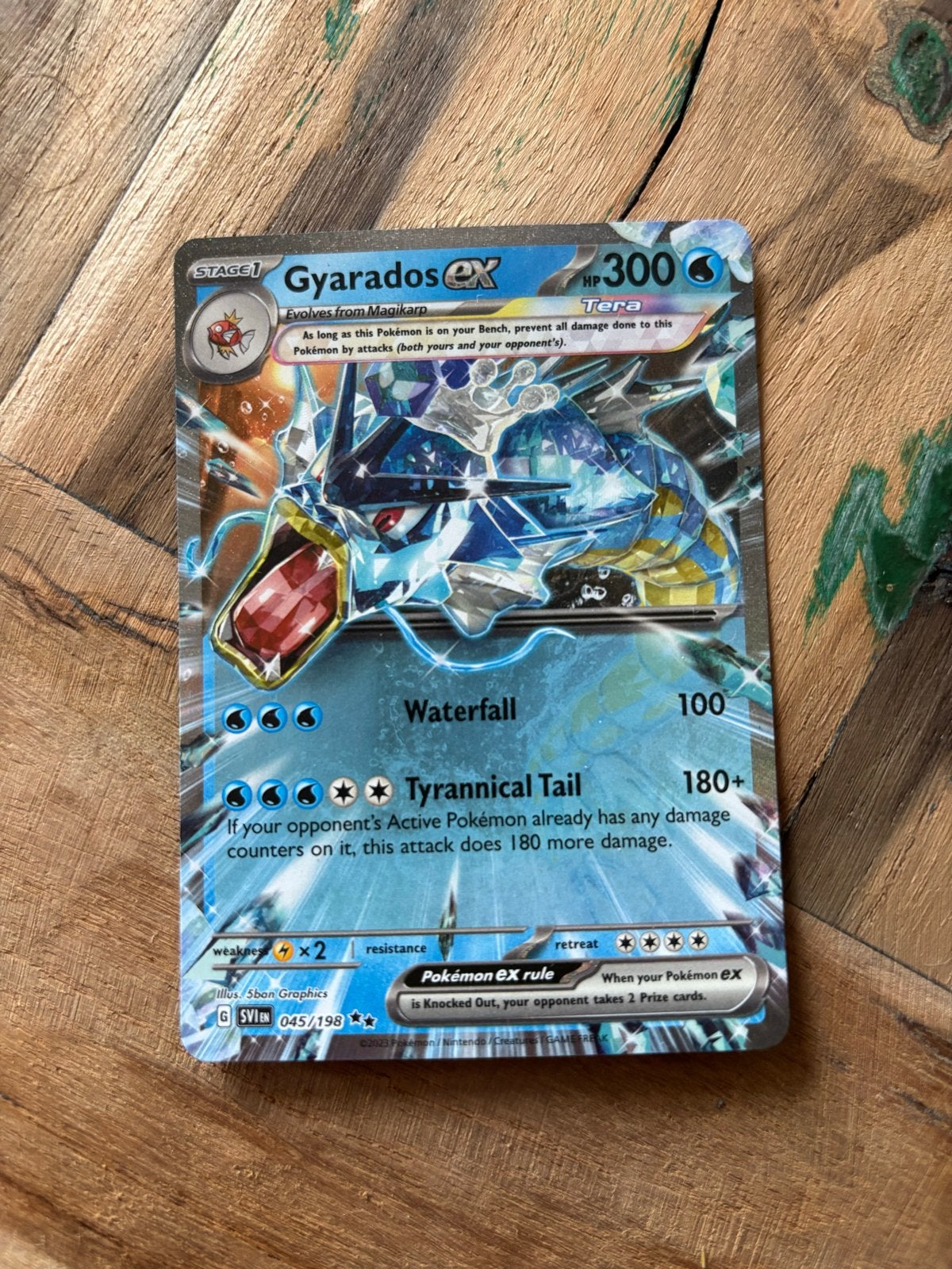 Gyarados ex (SV045/198), Hobby en Vrije tijd, Verzenden, Zo goed als nieuw, Losse kaart
