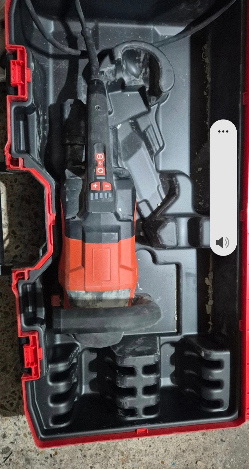 Hilti DGH 150 Betonslijper - Krachtig en Betrouwbaar, Verzenden, Zo goed als nieuw, 1000 watt of meer, Overige typen