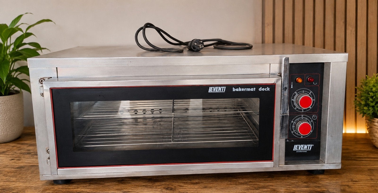 Leventi Bakermat deck oven (etage-oven / bake-off model), Zakelijke goederen, Ophalen, Gebruikt, Ovens, Magnetrons en Steamers