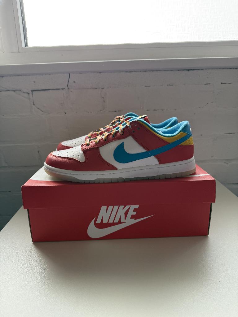 Nike dunk low X Lebron James Fruity Pebbles maat 44, Overige kleuren, Nieuw, Ophalen of Verzenden, Nike Dunk low