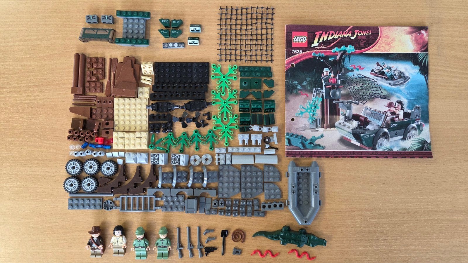 Lego Indiana Jones River Chase 7625, Gebruikt, Overige thema's, Verzenden, Lego