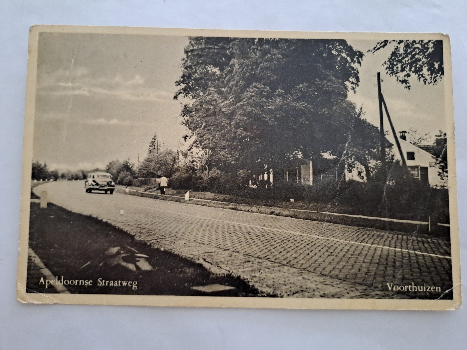 voorthuizen, fotokaart, Ophalen of Verzenden, 1920 tot 1940