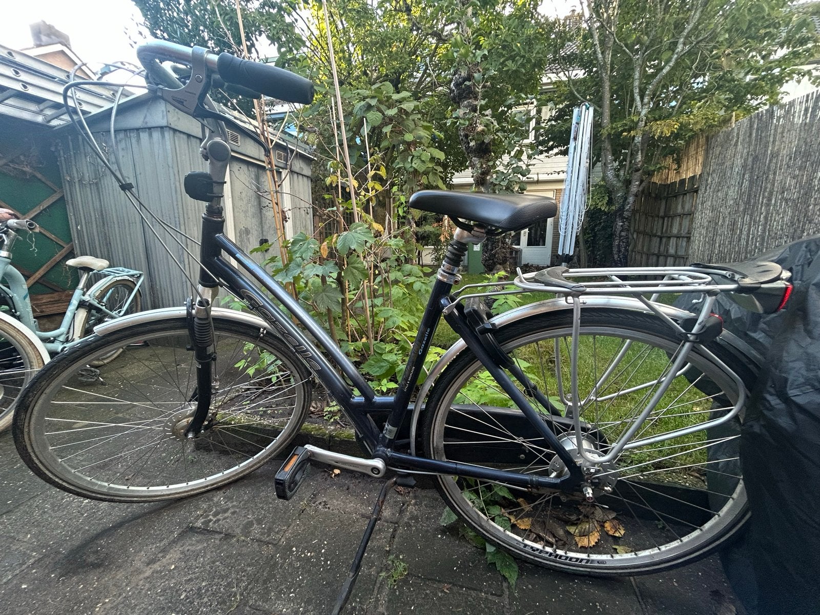 Gazelle damesfiets - Gebruikt, goede staat, Fietsen en Brommers, Ophalen, Velgrem, Versnellingen, Gazelle