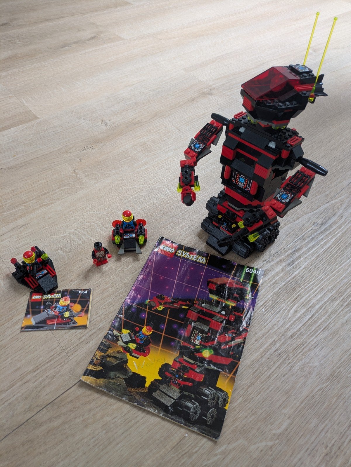 Lego Space Classic sets met instructies, Ophalen, Gebruikt, Lego, Compleet