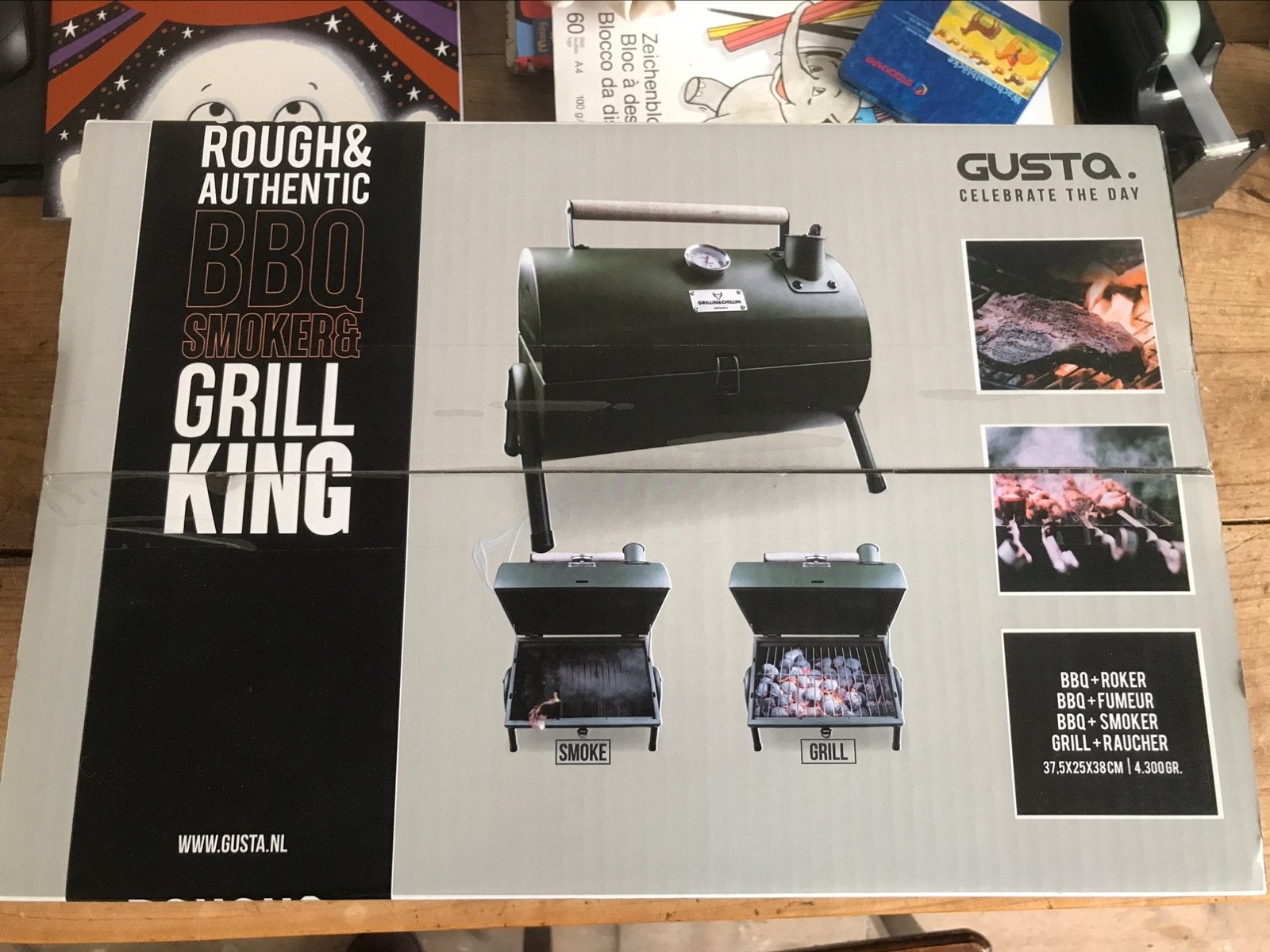 Barbeque nieuw smoker utrecht centrum wittevrouwen, Tuin en Terras, Ophalen of Verzenden