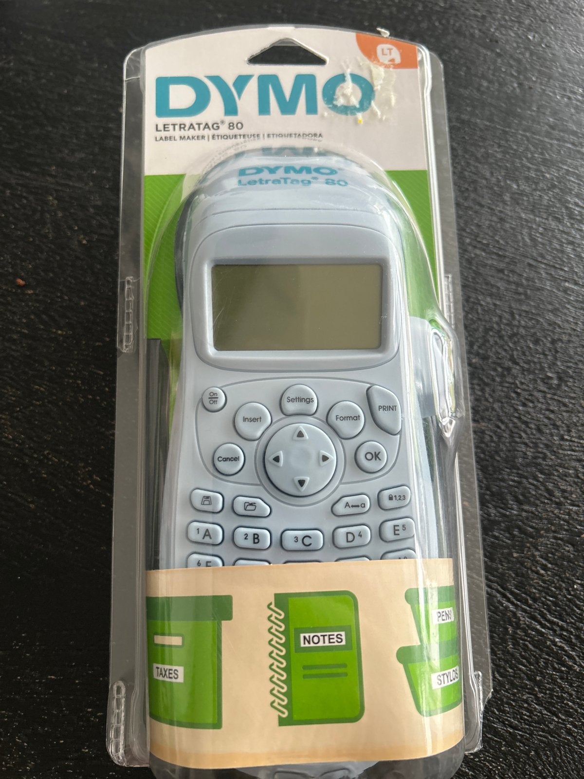 Dymo LetraTag LT-80 Labelmaker met tape - Nieuw in verpakkin, Computers en Software, Ophalen of Verzenden, Nieuw, Qwerty, Etiket