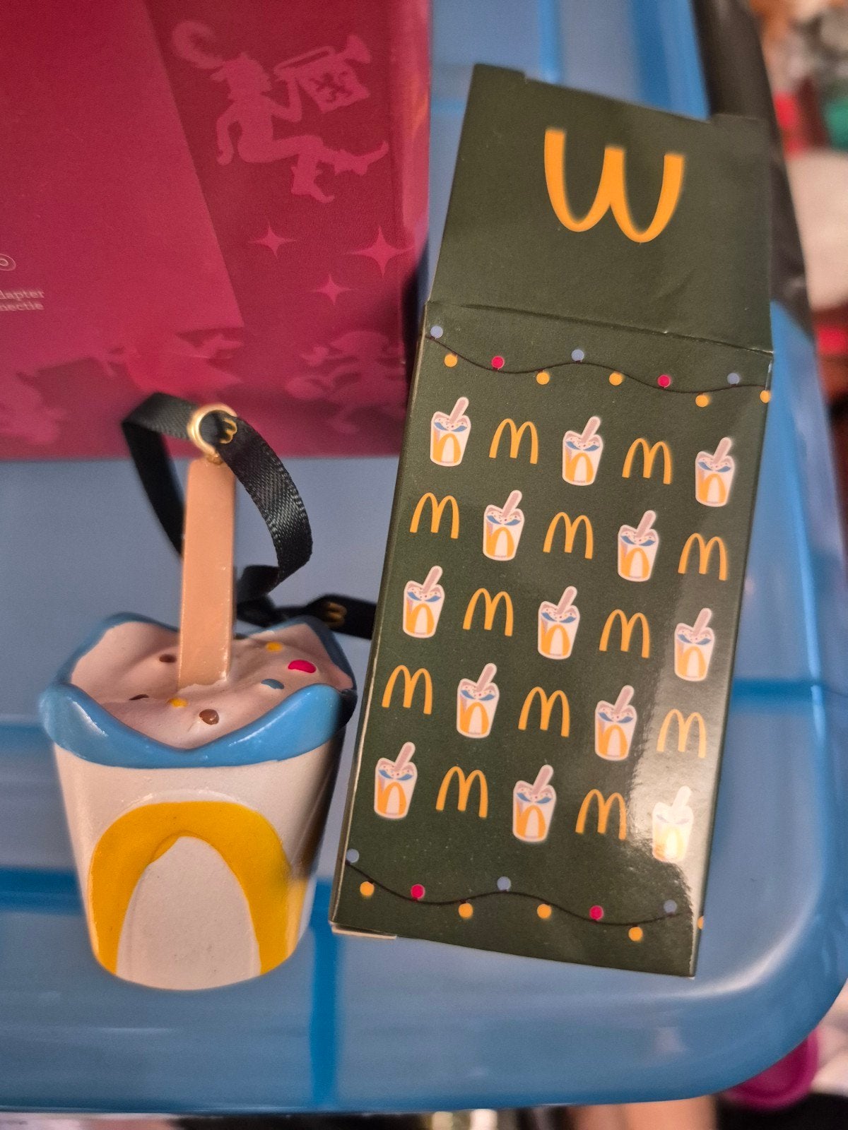 Nieuwe mcflurry kerstbal mc donalds McDonald's, Diversen, Kerst, Ophalen of Verzenden, Nieuw