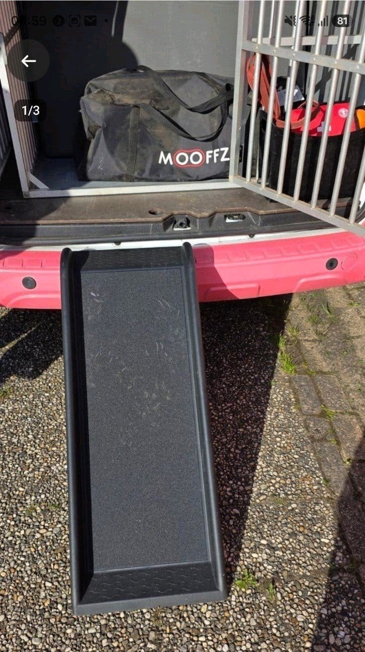 Trixie korte loopplank voor auto, Ophalen