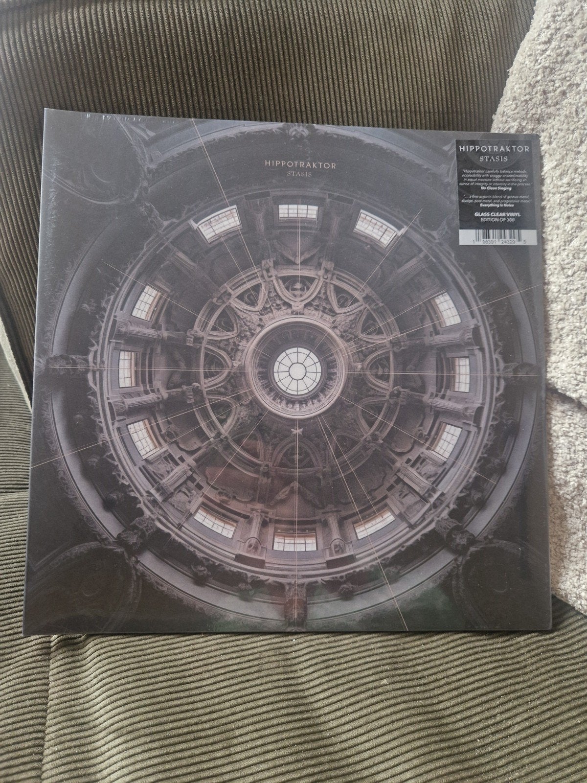 Hippotraktor - Stasis - Glass Clear Vinyl (Limited Edition), LP, Progressive Rock, Colored vinyl, Ophalen of Verzenden