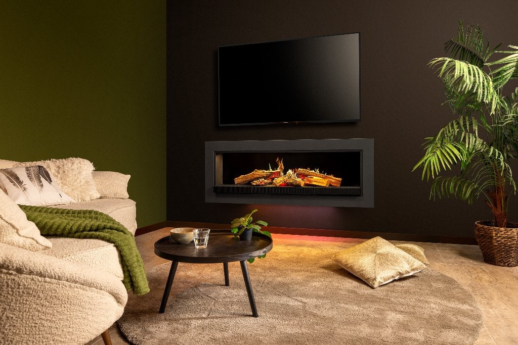 kalfire E-series 65, Ophalen, Nieuw, Inbouwhaard, Elektrische haard