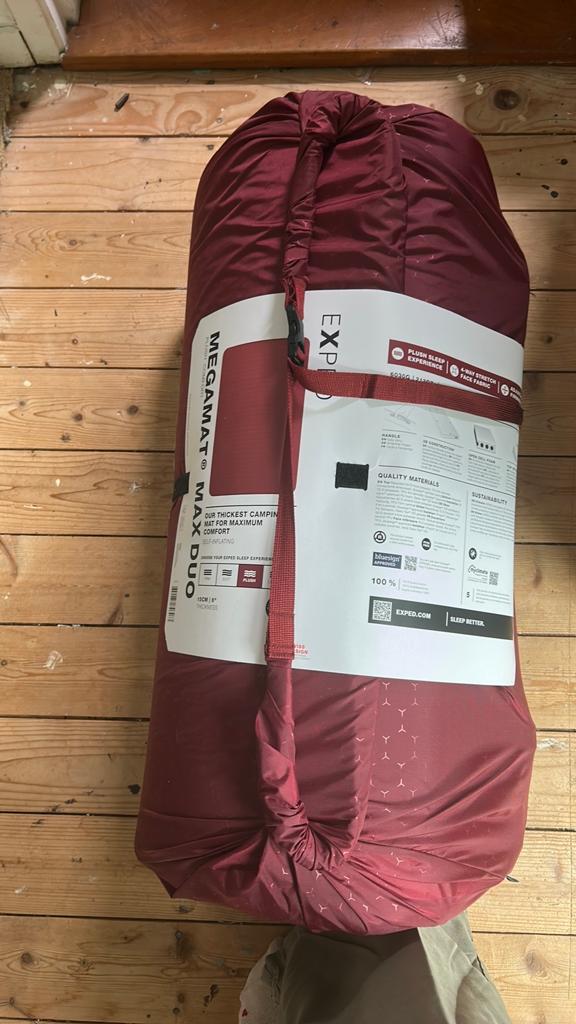 Exped Megamat Max Duo slaapmat - Nieuw in verpakking, Caravans en Kamperen, Slaapmatten, Ophalen of Verzenden, Nieuw, 2-persoons