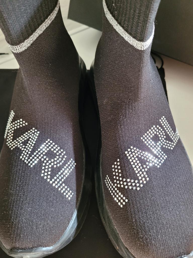Karl Lagerfeld sneakers booties enkel laarsjes maat 39 zgan, Kleding | Dames, Schoenen, Zwart, Karl lagerfeld, Nieuw, Ophalen of Verzenden