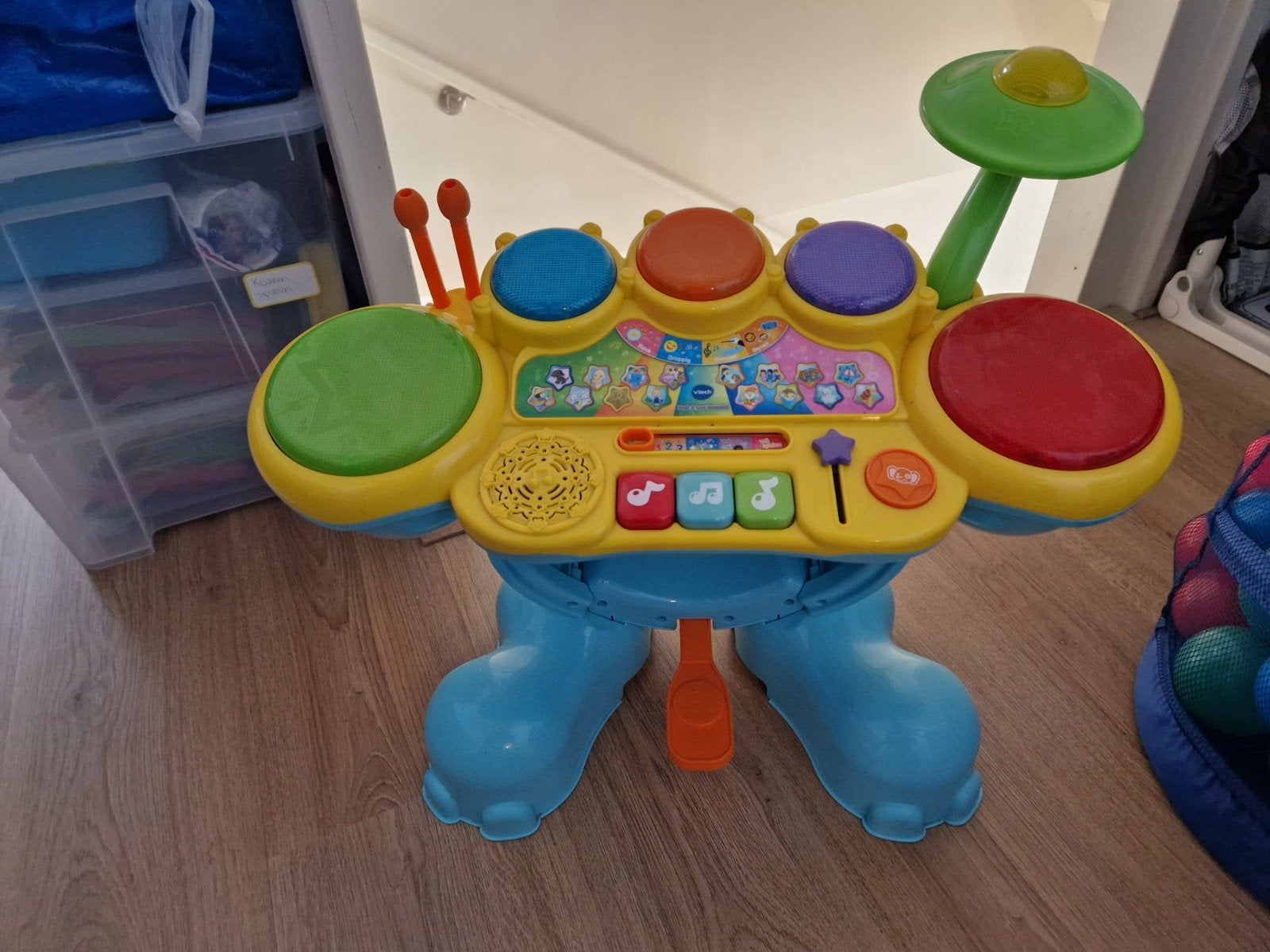 VTech Baby Muziek Drumstel met Geluid en Licht, Ophalen, Zo goed als nieuw, Overige typen, Met licht