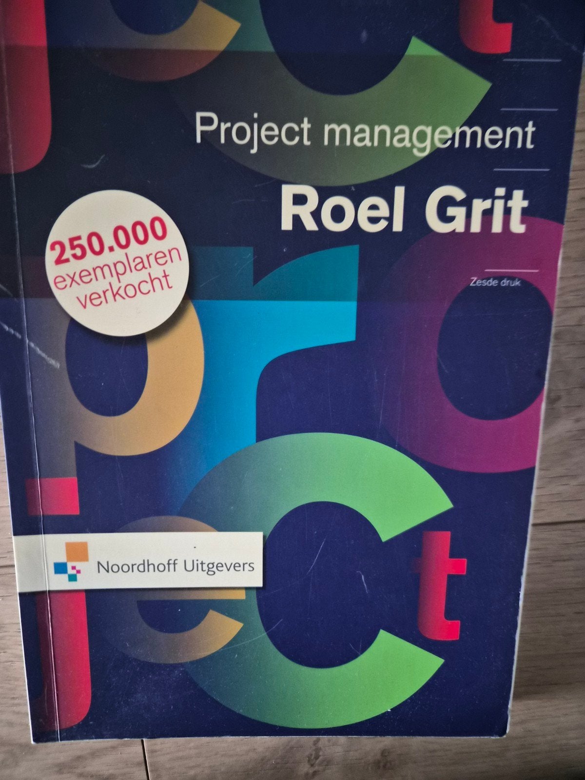 Projectmanagement - Roel Grit (Zesde druk), Ophalen of Verzenden, Zo goed als nieuw, HBO, Roel Grit