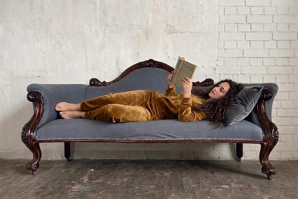 Prachtige Victoriaanse sofa, gerestaureerd, Ophalen, Gebruikt, Rococo, 75 tot 100 cm