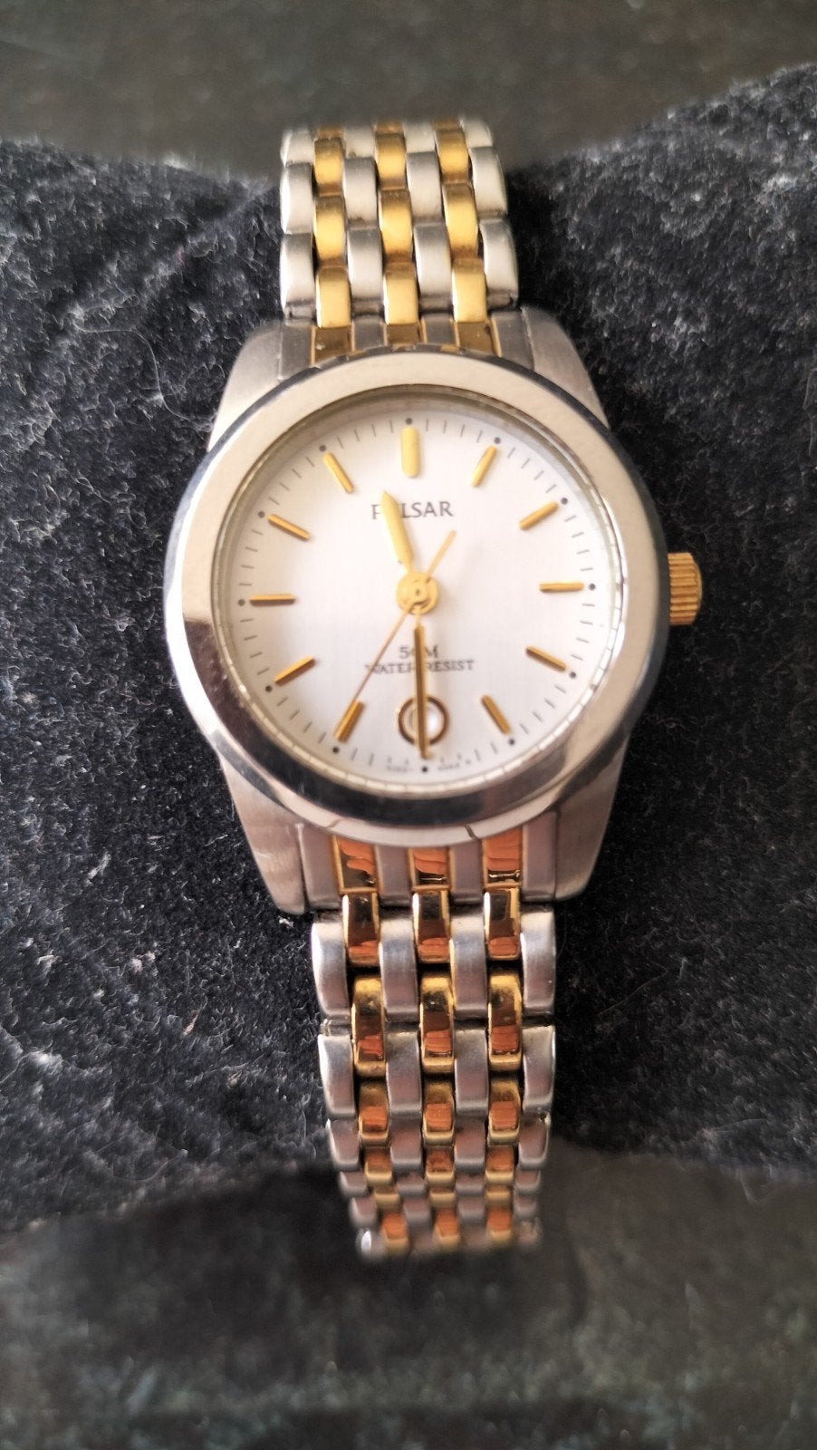 Pulsar Dames horloge. zgan, Ophalen of Verzenden, Zo goed als nieuw, Staal, Overige merken