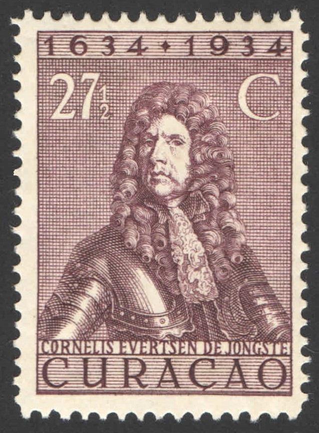 Curacao NVPH nr 116 ongebruikt Vestiging Gezag 1934, Postzegels en Munten, Ophalen of Verzenden, Postfris