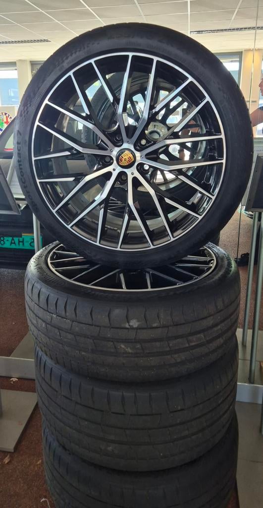 Z.G.A.N Porsche taycan velgen 21inch, Ophalen, Banden en Velgen, Nieuw, 21 inch