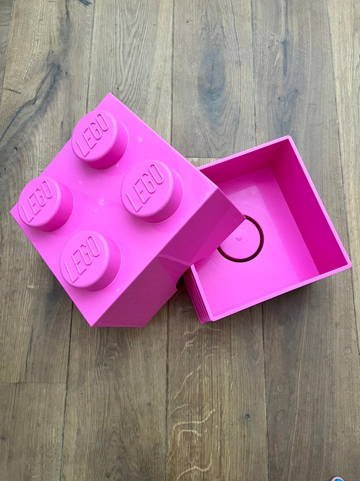 LEGO Opbergbox roze 4 noppen, Kinderen en Baby's, Ophalen of Verzenden, Gebruikt, Overige typen, Lego