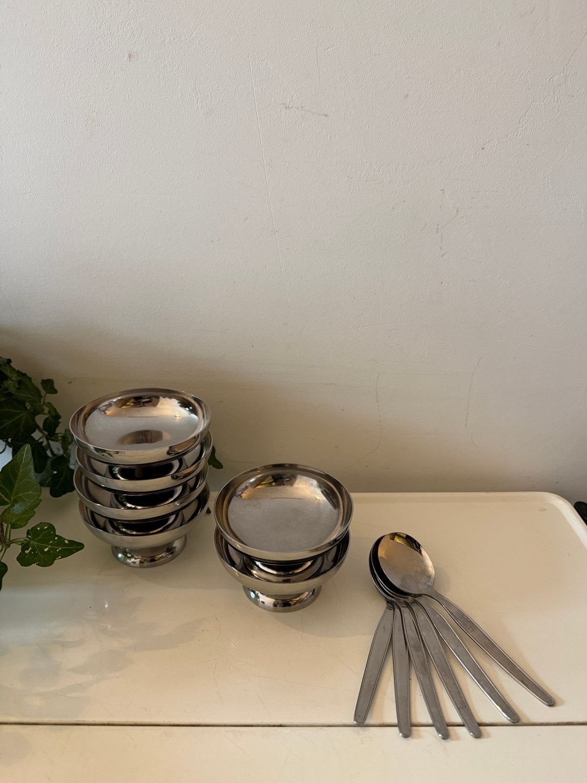 Helinox chrome dessert coupes, Ophalen of Verzenden