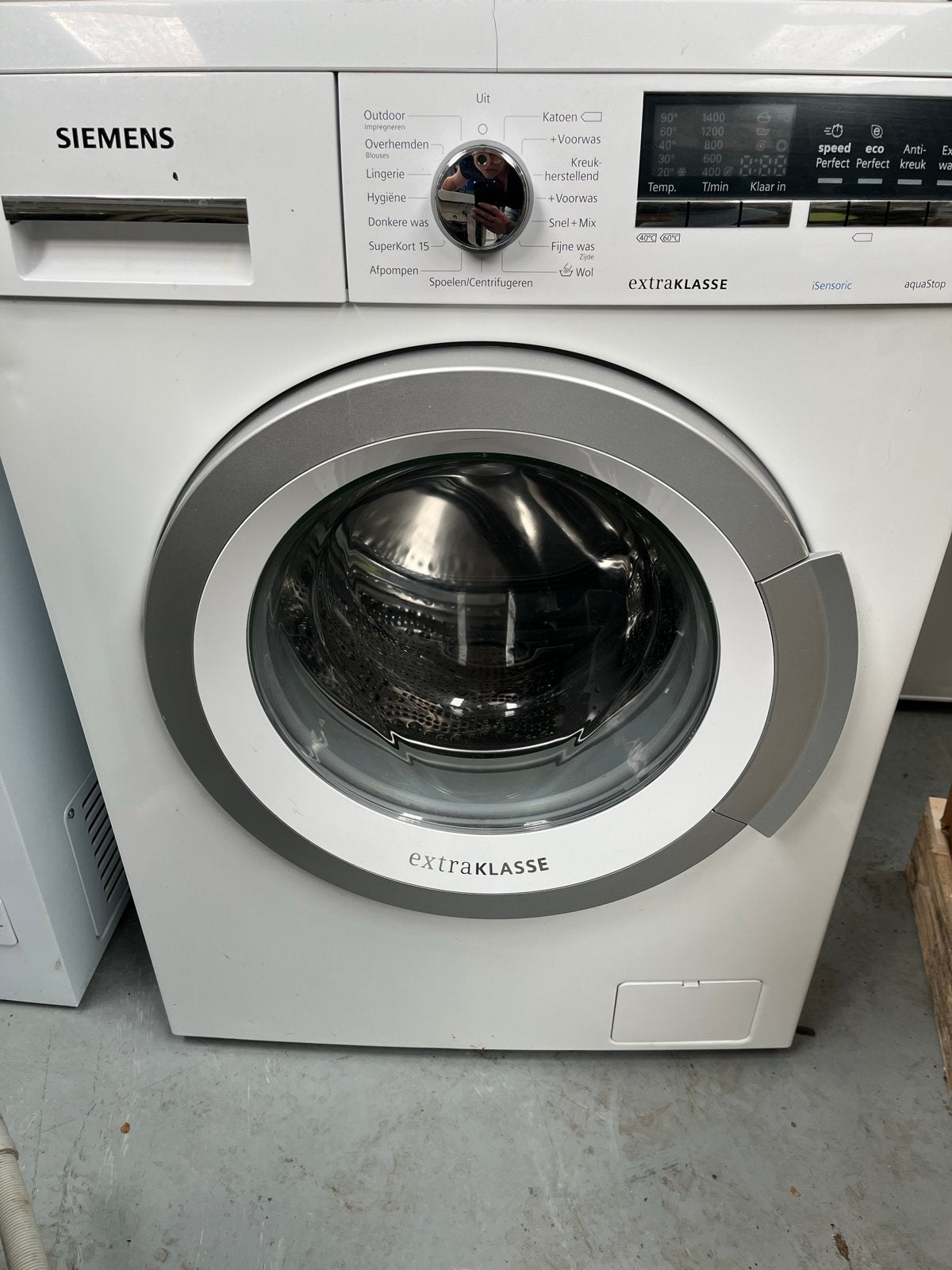 Siemens iSensoric Wasmachine - Extraklasse, Gebruikt, Ophalen of Verzenden, 85 tot 90 cm, 1200 tot 1600 toeren