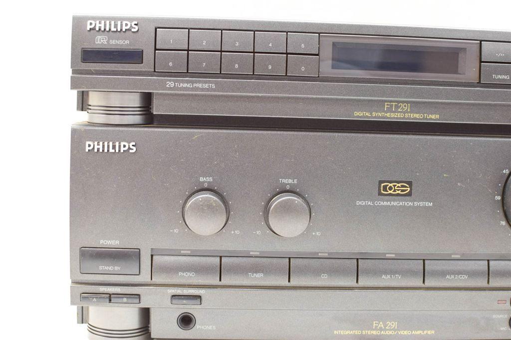 PhilipPa 291 integrated stereo system 46882, Audio, Tv en Foto, Stereo-sets, Ophalen of Verzenden, Gebruikt, Overige merken