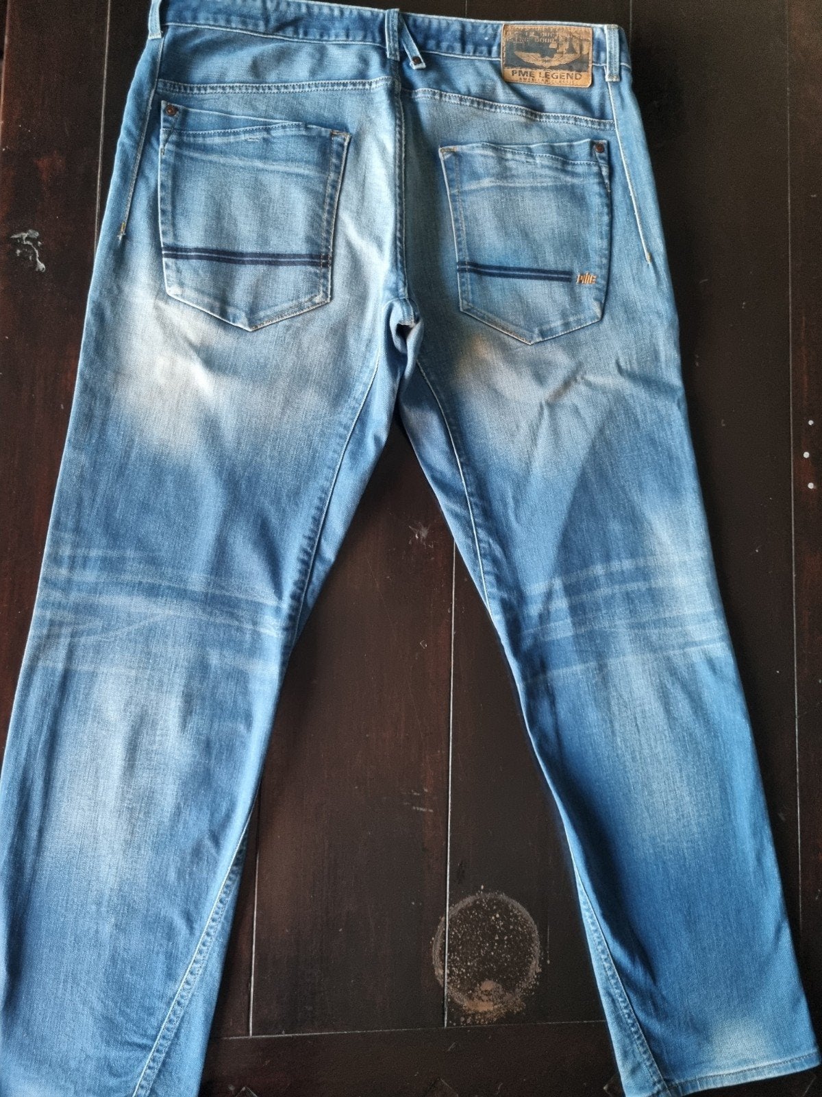 CLASSIC PME LEGEND BARE METAL STRAIGHT STRETCH JEANS 35/32, W36 - W38 (confectie 52/54), Blauw, Ophalen of Verzenden, Zo goed als nieuw