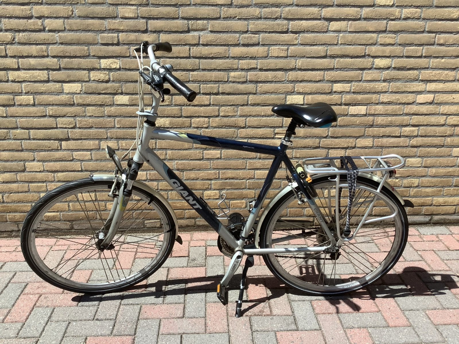 Giant Freerider XL Herenfiets, Ophalen, Gebruikt, Velgrem, Versnellingen
