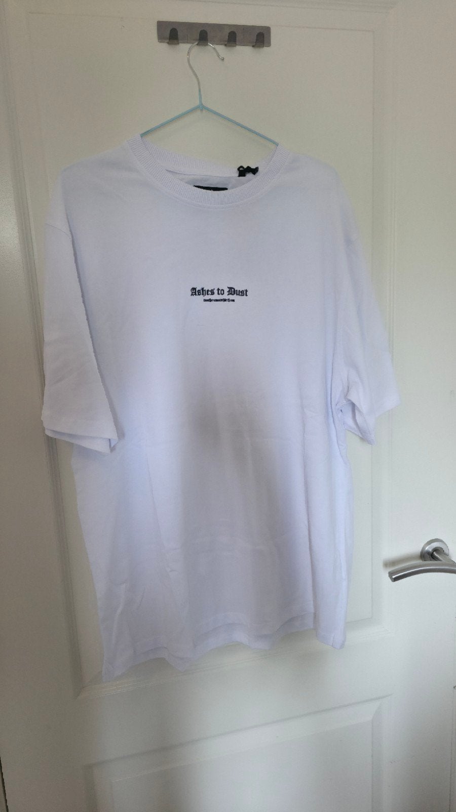 Nieuw Unisex T-shirt XL - "Ashes to Dust" - Wit, Kleding | Heren, T-shirts, Ashes to Dust, Wit, Ophalen of Verzenden, Maat 56/58 (XL)