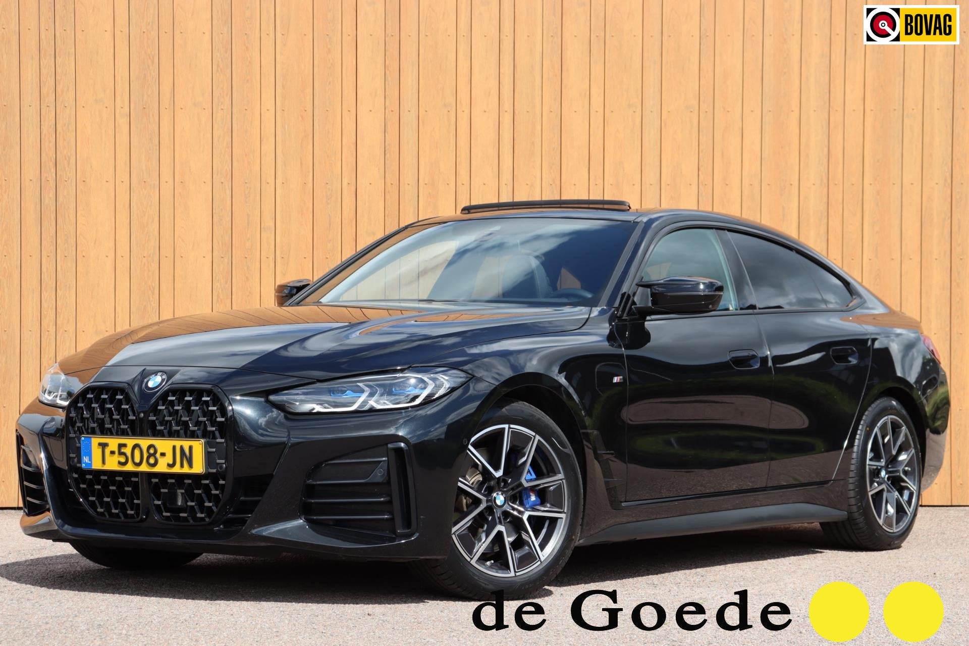 BMW M440i xDrive M-sport Bus. Ed. Plus Gran Coupé org NL sc, 12 maanden, 1800 kg, Zwart, Bedrijf