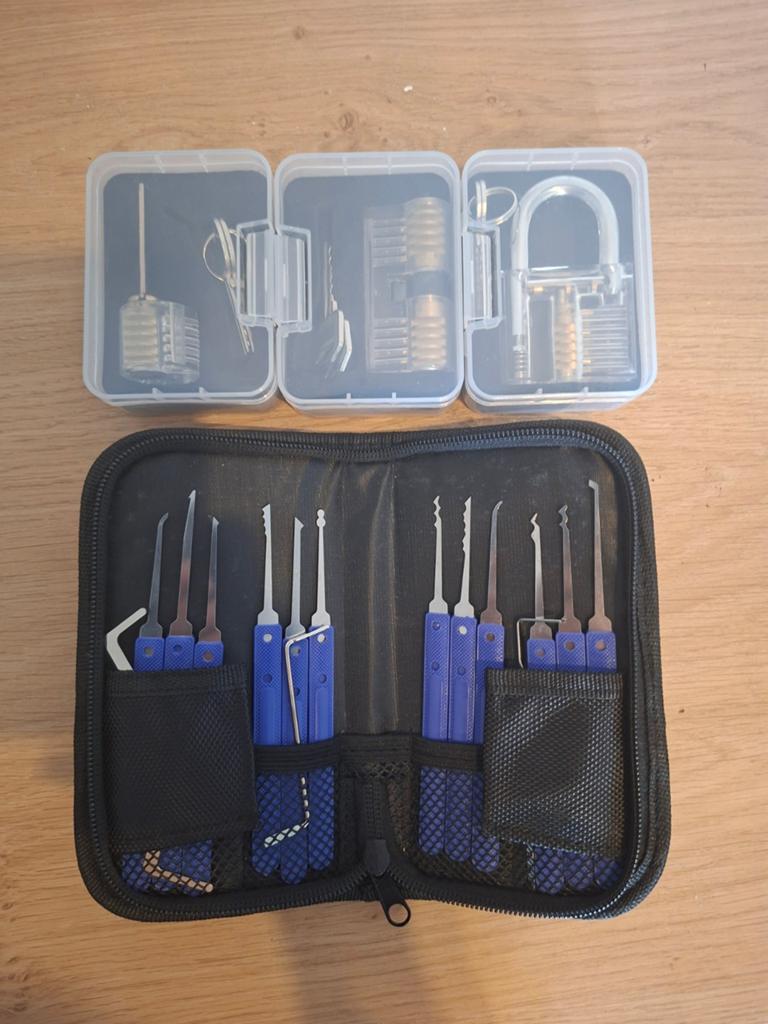 Lock pick set, Antiek en Kunst, Antiek | Gereedschap en Instrumenten, Ophalen of Verzenden