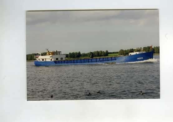 scheepvaart-foto-miska-coaster/binnenvaart-2x, Verzamelen, Ophalen of Verzenden, Zo goed als nieuw, Motorboot, Boek of Tijdschrift