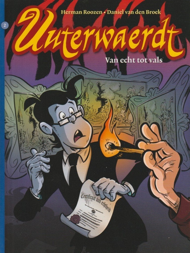 Uuterwaerdt deel 1 en 2, Complete serie of reeks, Ophalen of Verzenden, Zo goed als nieuw