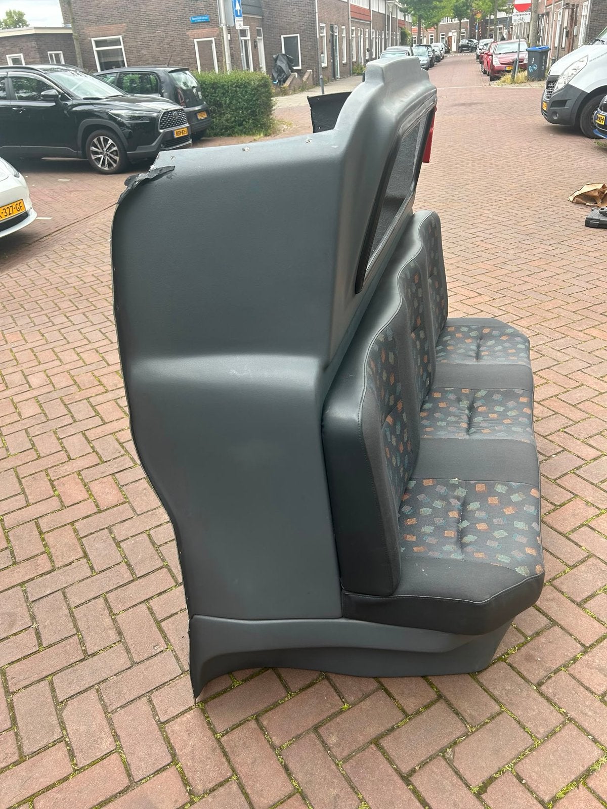 Mercedes Vito/Viano originele 3-zits achterbank + wand, Ophalen of Verzenden, Gebruikt, Mercedes-Benz
