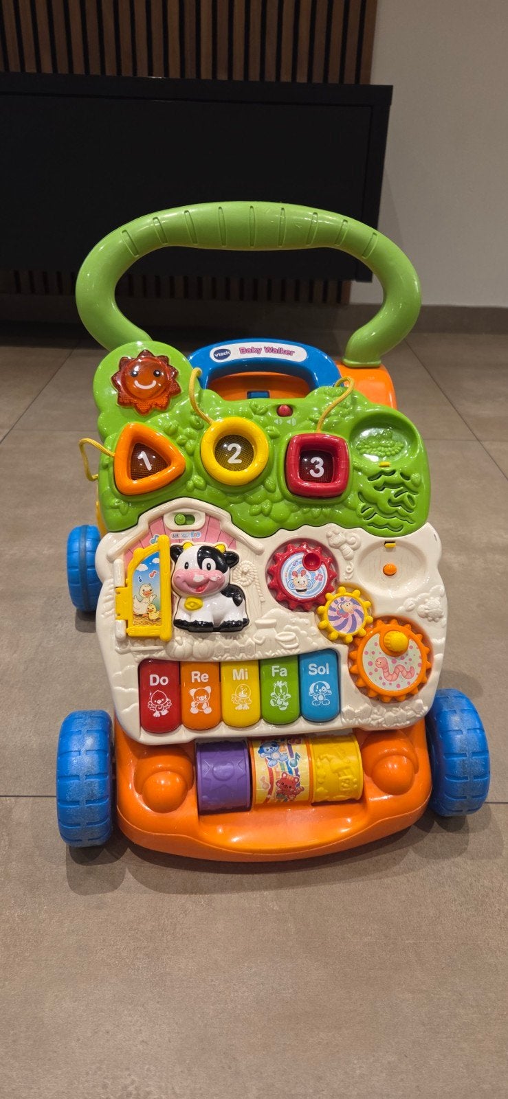 VTech Baby Walker - Interactieve Loopwagen met Geluid, Ophalen