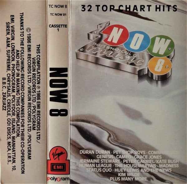 Now That's What I Call Music! 8  Dubbel Cassette  Nieuw, Cd's en Dvd's, 2 t/m 25 bandjes, Ophalen of Verzenden, Origineel, Pop