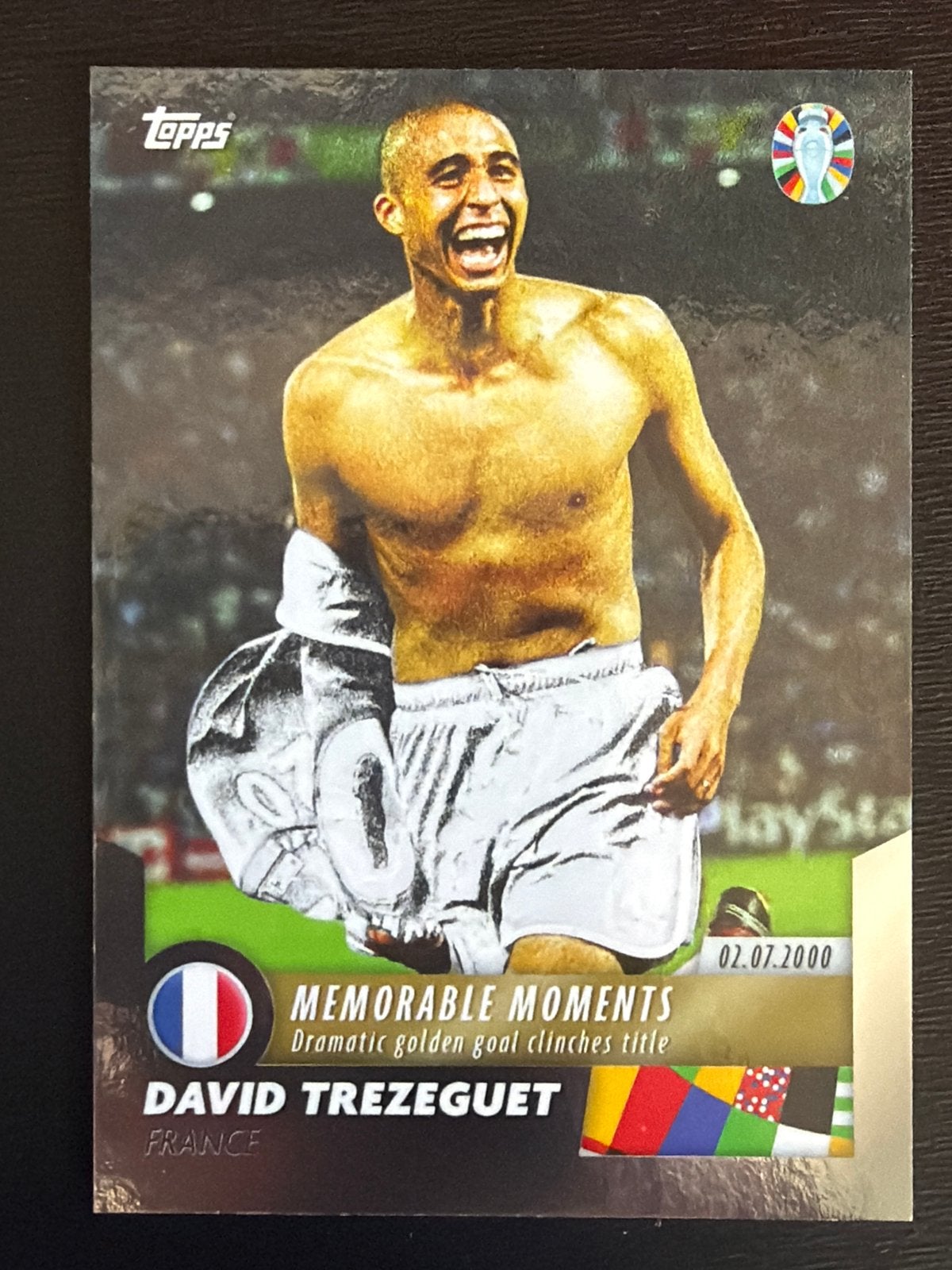 Topps David Trezeguet Memorable Moments Spelerskaart, Ophalen of Verzenden, Nieuw, Buitenlandse clubs, Spelerskaart