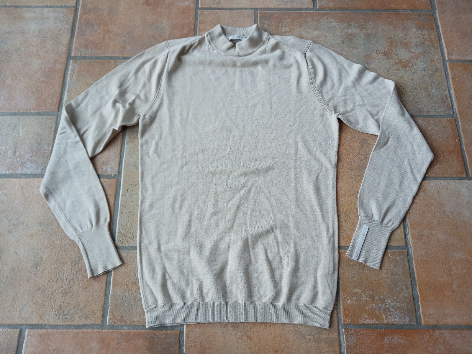 zumo fijngebreide trui maat M, Zumo, Maat 48/50 (M), Beige, Ophalen of Verzenden