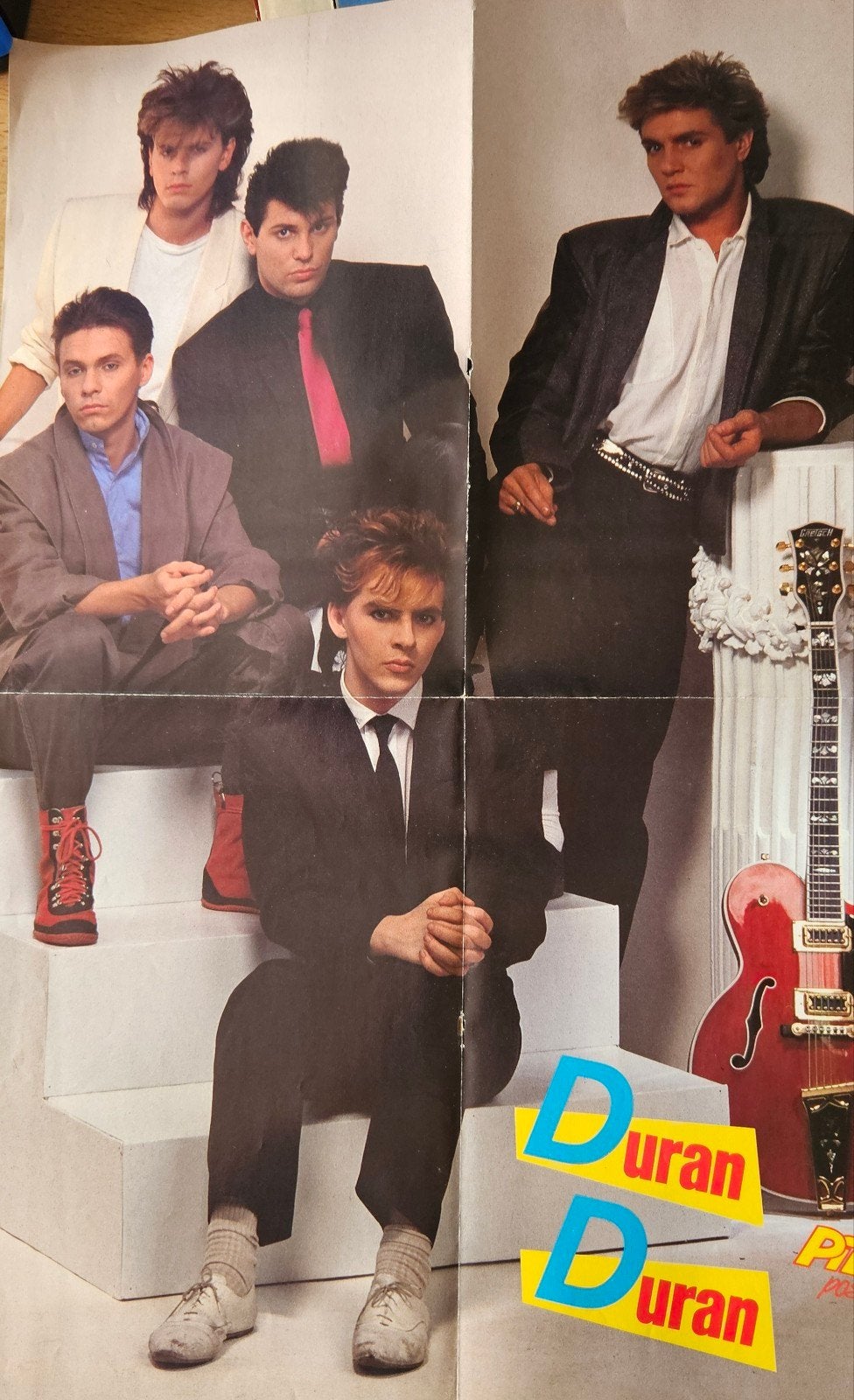 Grote poster  Duran Duran, Ophalen of Verzenden, Poster, Artwork of Schilderij