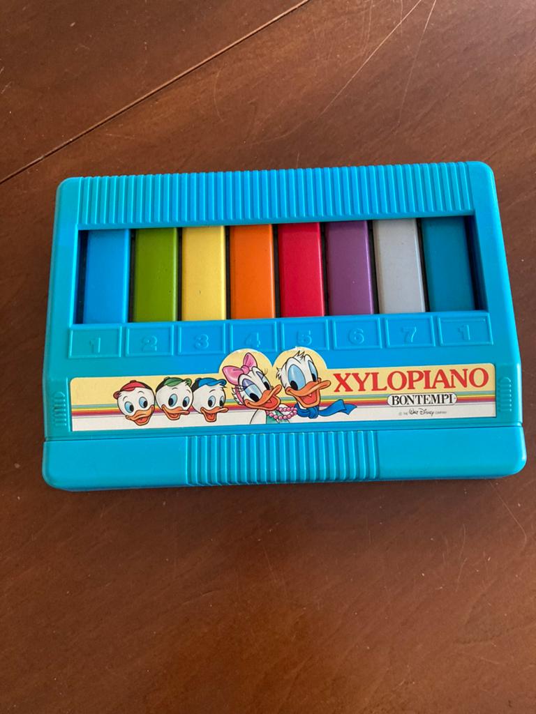 Vintage Xylopiano Disney - Bontempi, Ophalen of Verzenden, Gebruikt, Overige typen