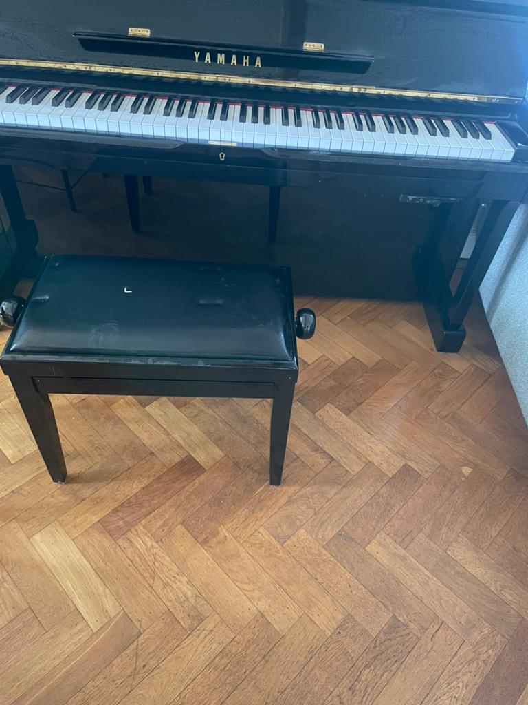 Pianokruk, Ophalen of Verzenden, Zo goed als nieuw, Zwart, Overige typen
