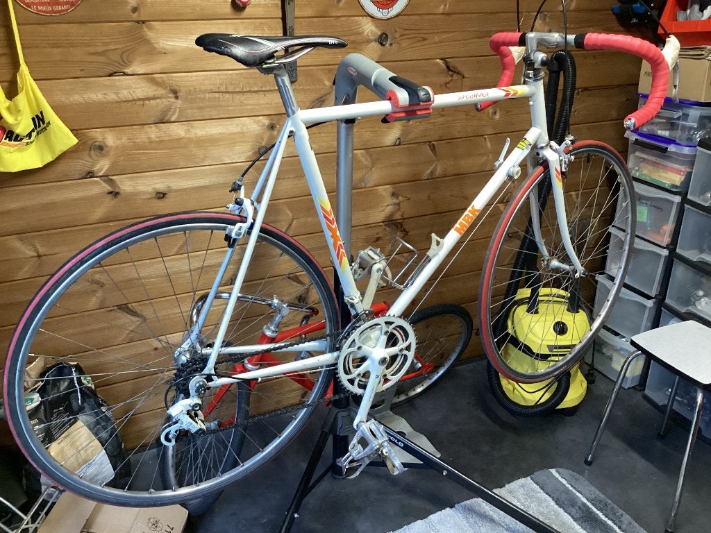 MBK retro koersfiets, Fietsen en Brommers, Ophalen, Jaren '60 of nieuwer, Velgrem, MBK